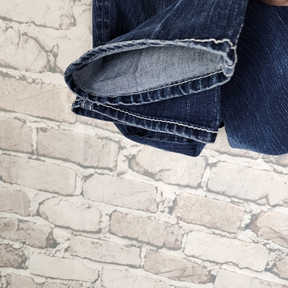 Silver Suki Jean Capris Factory Fade 5 Pocket 25.5" Inseam Blue Size 30W - Picture 15 of 16